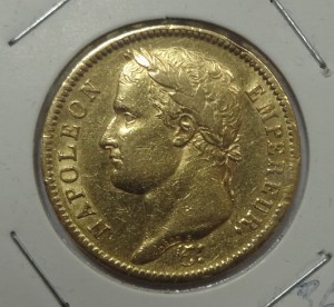 Золото 40 франков Наполеон I  1811 год
