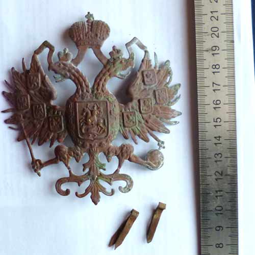 орел на головной убор (большой)