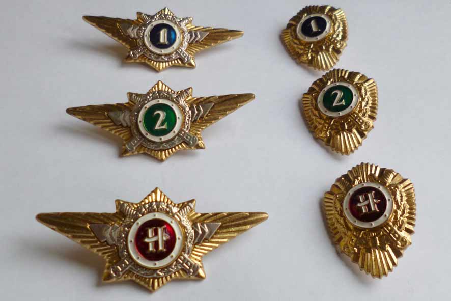 знаки МВД (6 шт) тяжелые