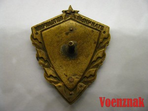 Знак "Отличный пограничник КГБ СССР", накладная звезда