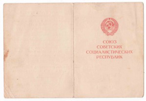 Летчик-штурмовик доки Прага,Сталинград,Берлин с подписью ГСС