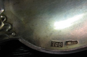 Комплект чайных ложек - 6 шт - 875
