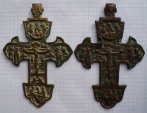 Два киотных креста 18 века