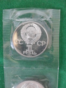 Рубли  Пушкин,Федоров.В пруфе.Новоделы.