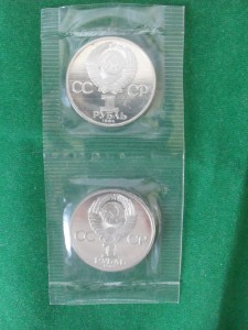 Рубли  Пушкин,Федоров.В пруфе.Новоделы.