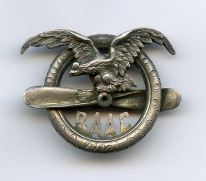 RRR знак BAAC Балтийский автомобильный и аэроклуб