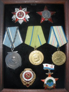 Комплект Федорченко с медалью "Ушакова" № 236