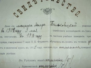 паспорт 1916