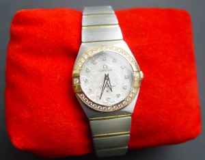 Часы Omega Constellation, Бриллианты, Доки, чеки. Оригиналы!