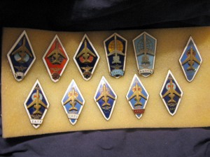 Подборка авиационных РОМБОВ. 11шт тяж мет. КРАТУ, САТУ и тд