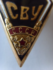 КРАСИВЫЙ И РЕДКИЙ ЗНАК СУВОРОВСКОГО УЧИЛИЩА