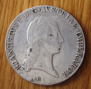 Талер 1823г. Австрия.