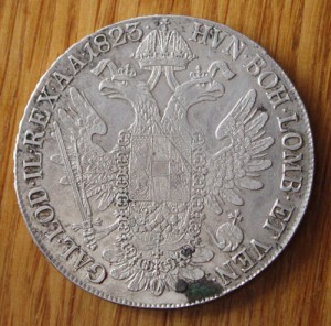 Талер 1823г. Австрия.