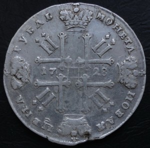 1 Рубль 1728 г. Очень Бюджетный