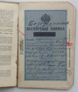 Паспорт 1916г.