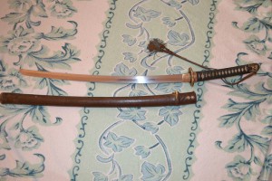 японский офицерский меч