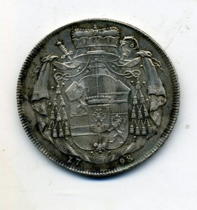 Талер " Иероним фон Коллоредо" 1798 г.