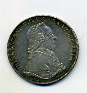 Талер " Иероним фон Коллоредо" 1798 г.