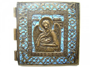 Иоанн Креститель в эмали.