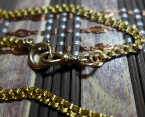 Золотые цепочки для карманных часов