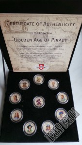 Набор (10 штук) цветных монет