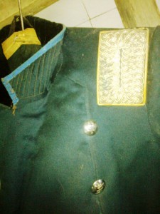 шинель телеграфиста.