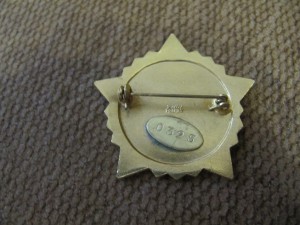 Памятный знак дивизии Чапаев!!!! С номером