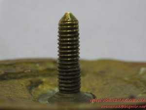 Знак об окончани танкового училища, с шильдиком 1950 года