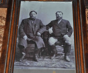 Рамка царских лет  "СОЛОВЬЁВ" с фотографией.