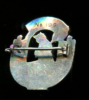 Банковский знак.серебро.Золто