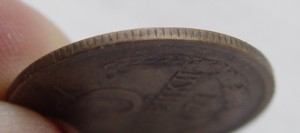 3 копейки 1971 года. Верхняя Гребенка без уступа! R 4.