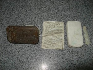 Индивидуальный пакет (латунь) 1918г. US.