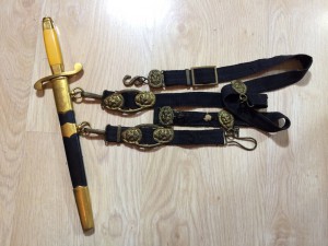 ИМЗ 1945 безкнопочник + подвес со львами родной