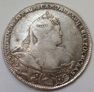 Рубль 1740