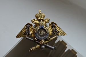 Знак Михайловского артиллерийского училища в серебре