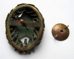 Знак Красного командира РАННИЙ (Царского типа) 1917-1919гг