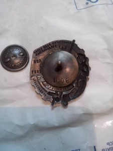Знак от Ленсовета бывшему партизану и красногвардейцу 1932 г