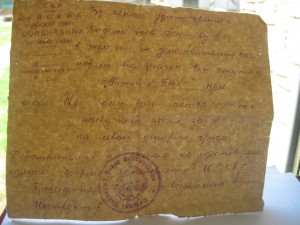 Готов к ПВХО маленький + документ