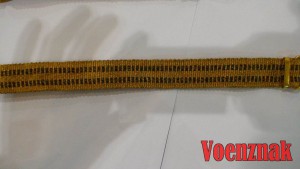 Подвесы к генеральскому ремню, золотая нить