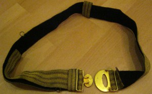 Ремень и погоны контр-адмирала.