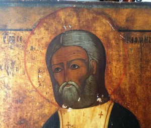 Икона Преподобный Серафим Саровский.
