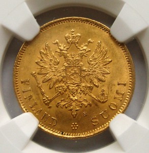 10 марок 1879 NGC MS 62