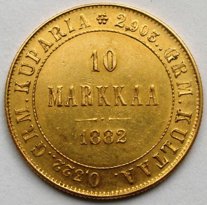 10 марок 1882