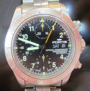 Часы FORTIS.Официальный хронограф Центра подг. космонавтов.