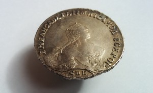 1 рубль 1755 СпБ ЯI