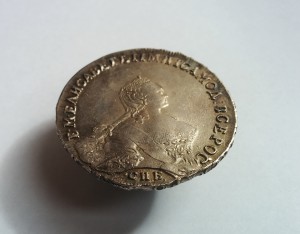 1 рубль 1755 СпБ ЯI