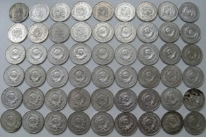 Биллоны 10 и 20 коп 1922-1930  124 шт