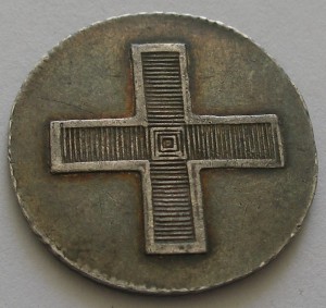 Жетон 1797 г на коронацию Павла I
