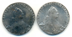 Рубль 1774-го года.