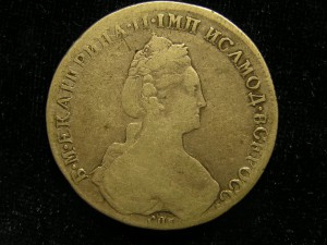 Рубль 1781г.